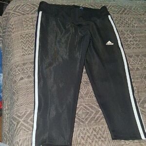 Adidas Black & White Workout Leggings